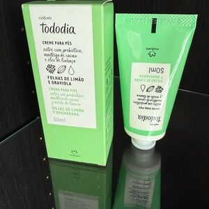 Natura Tododia Folhas de Limão & Graviola Creme para Pés - Green